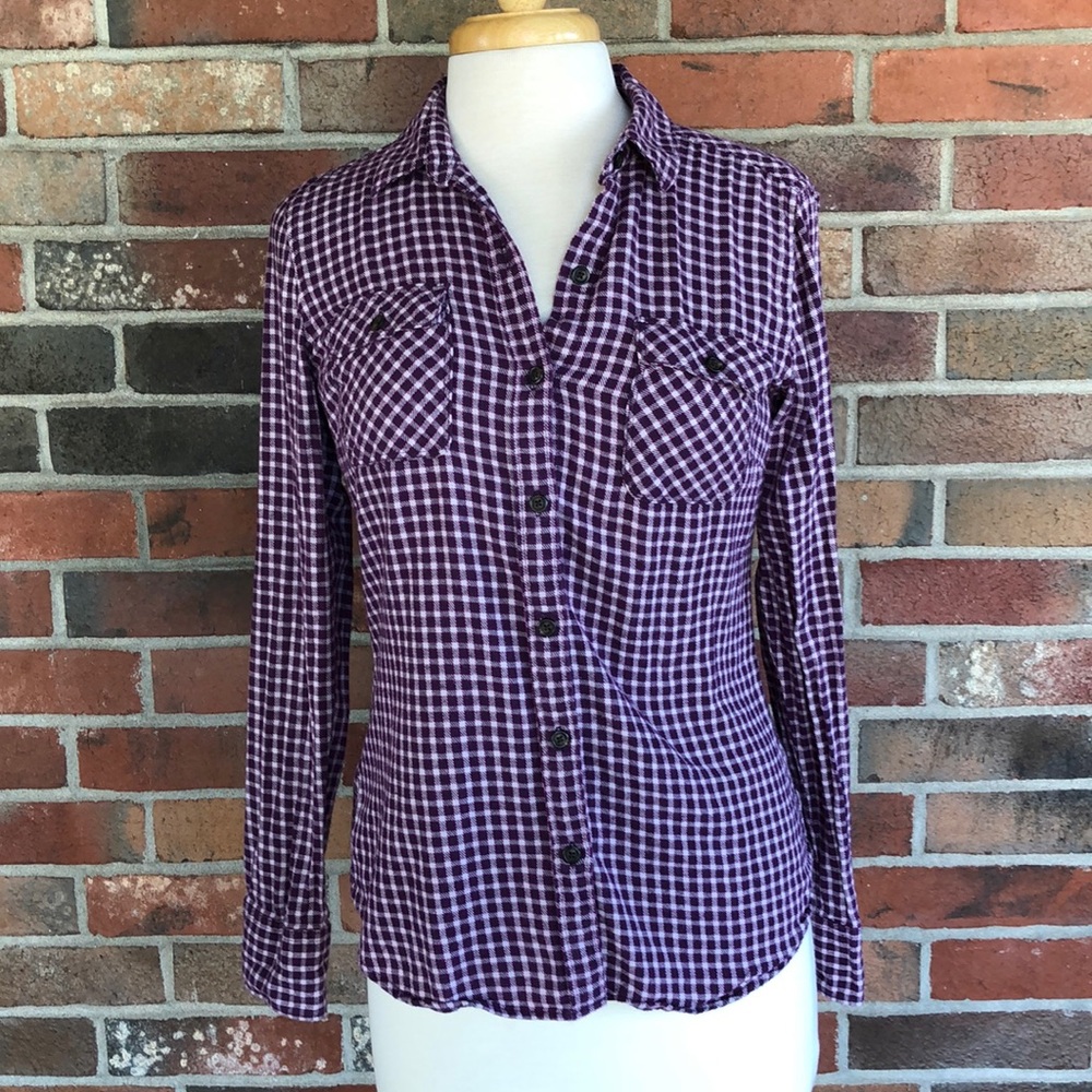 Flannel button up shirt